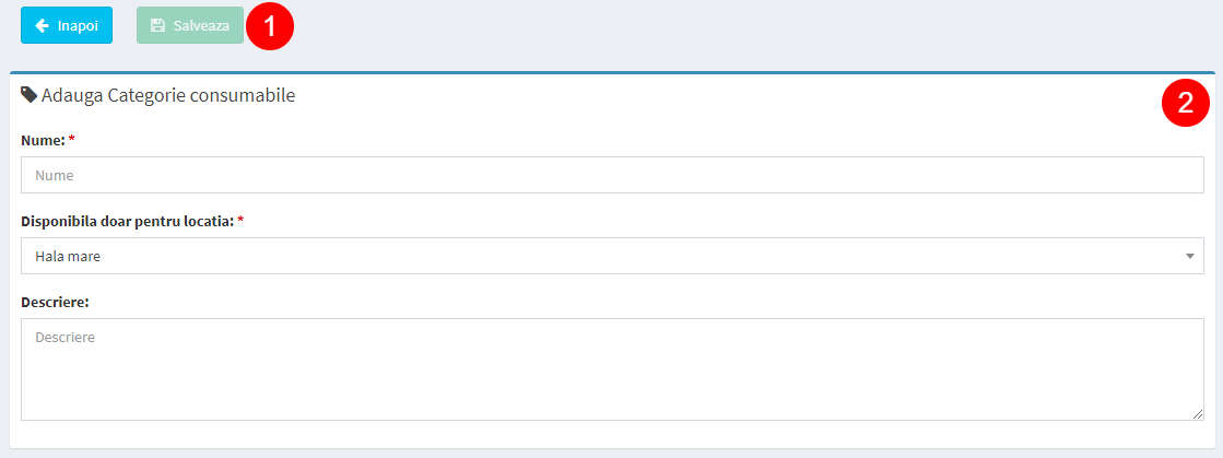 formular adauga categorie consumabile