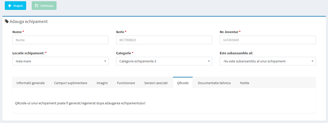 formular adauga echipament tab6