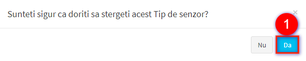 modal confirmare stergere tip senzori