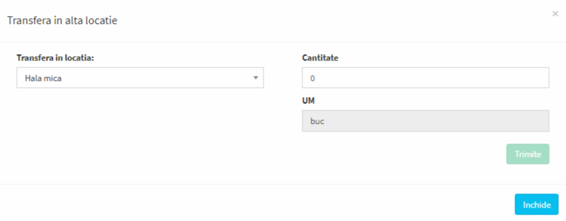 modal transfer consumabil